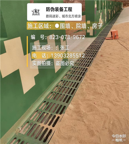 朝阳 例如在抖音上有“迷彩墙，外围墙面挡 - 星空数码迷彩漆施工队